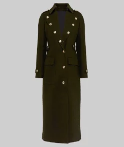 Amanda Holden Military Wool Coat | NYC Jackets