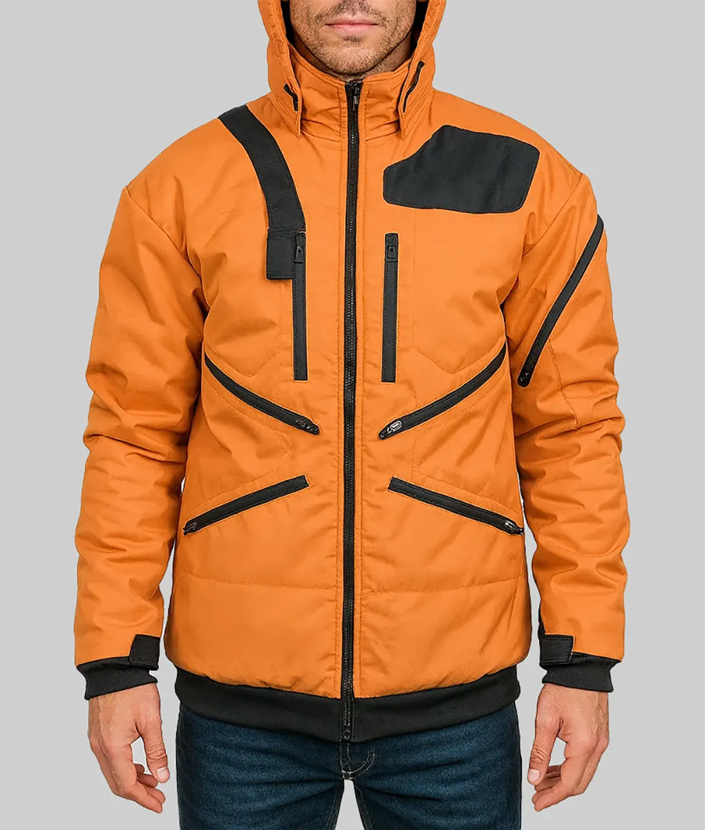 Death Stranding 2 Orange Hooded Jacket| NYC Jackets