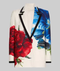 Elsbeth Carrie Preston Floral Blazer-Generic