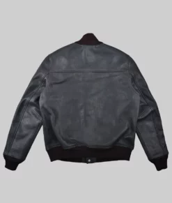 Juniper Women's Brown A-1 Bomber Leather Jacket - Women's Brown A-1 Bomber Leather Jacket-1