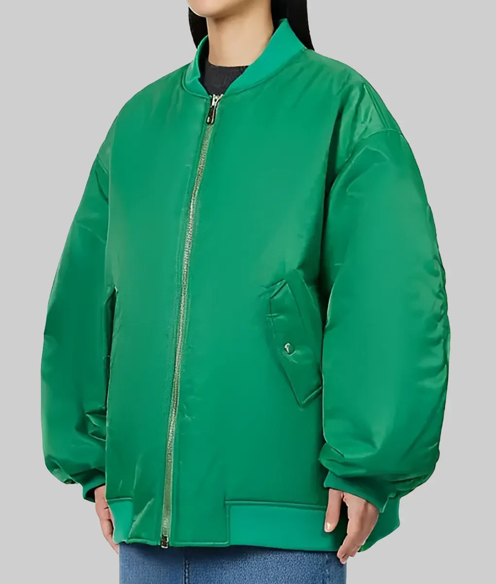 Britain's Got Talent 25 Alisha Dixon Green Bomber Jacket | NYC Jackets Britain's Got Talent 25 Alisha Dixon Green Bomber Jacket | NYC Jackets