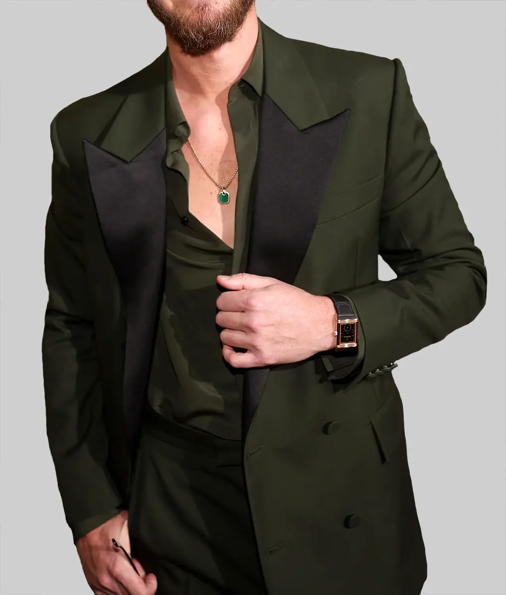 golden globe green dress men Best Menswear at Golden Globes 2025: Photos