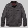 Dexter Resurrection Michael C. Hall Quilted Jacket-Front