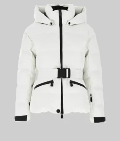 Hailey Bieber White Ski Jacket-Generic