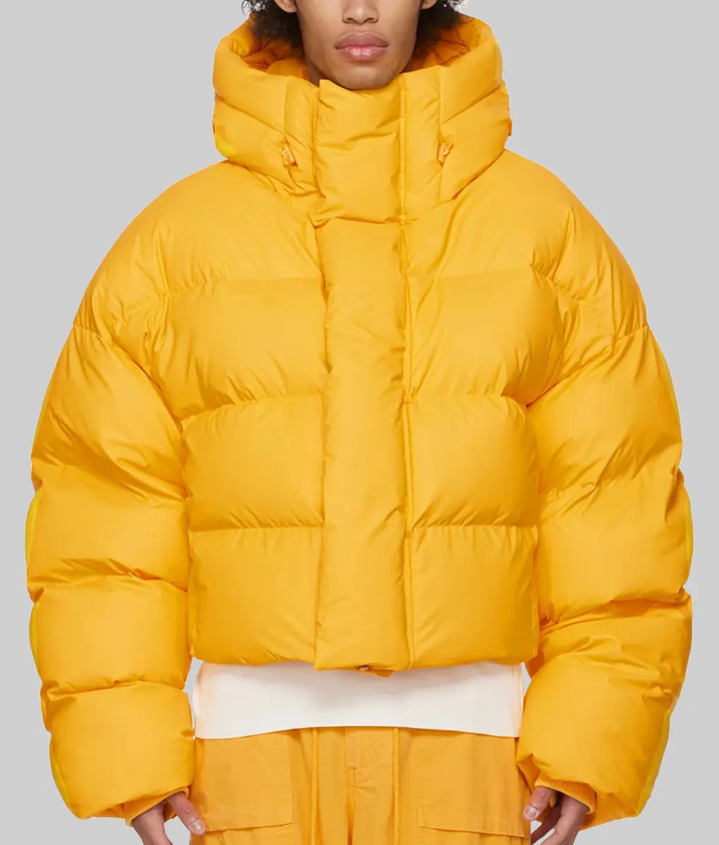 Anya Taylor-Joy Yellow Puffer Jacket | NYC Jackets