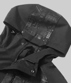 Destiny 2 The Final Shape Raid Black Hooded Jacket-Generic