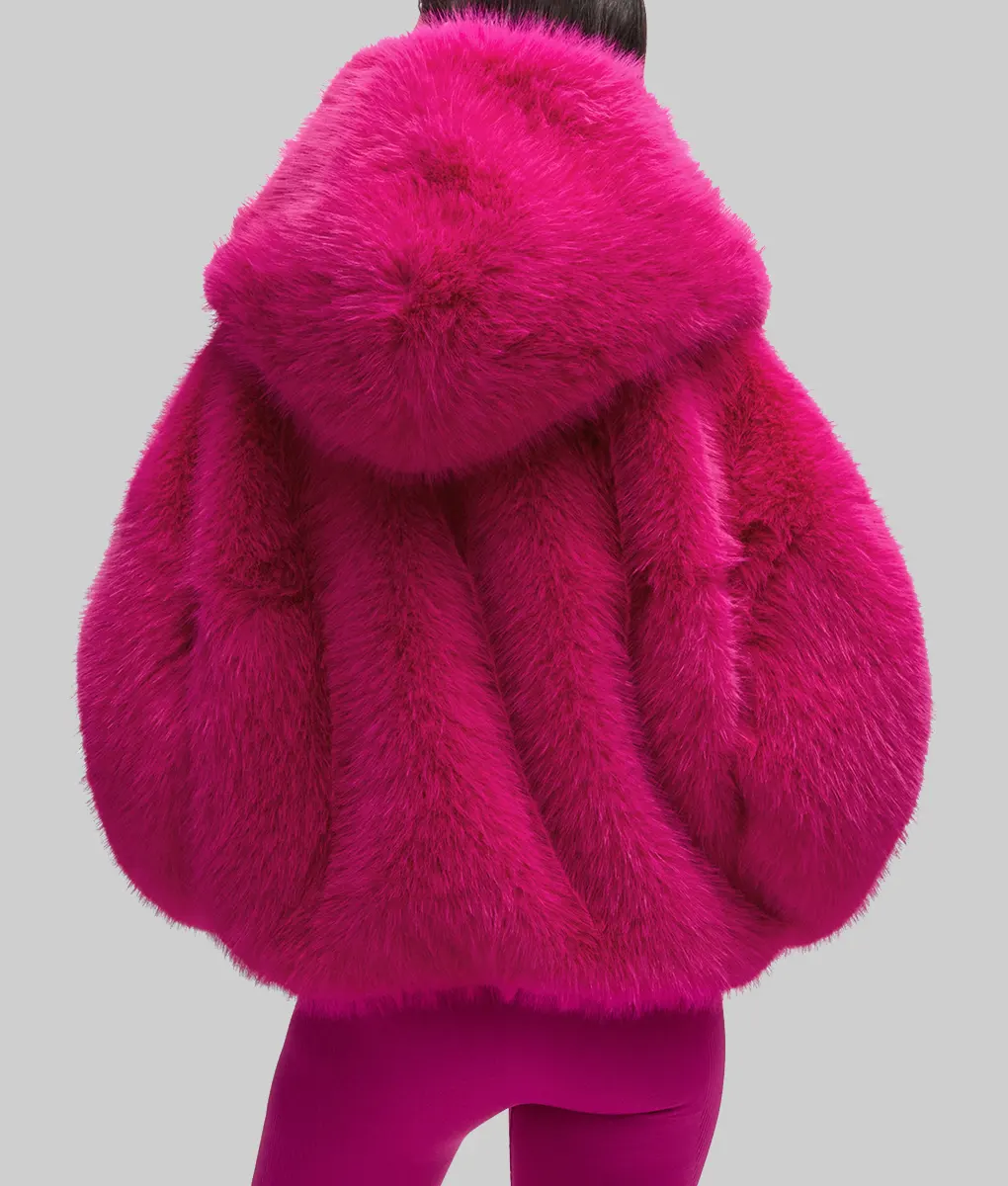 Elsbeth Carrie Preston (Elsbeth Tascioni) Pink Fur Jacket | NYC