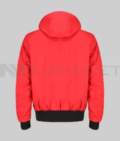 Jimmy 6666 Red Ranch Hooded Jacket-Generic