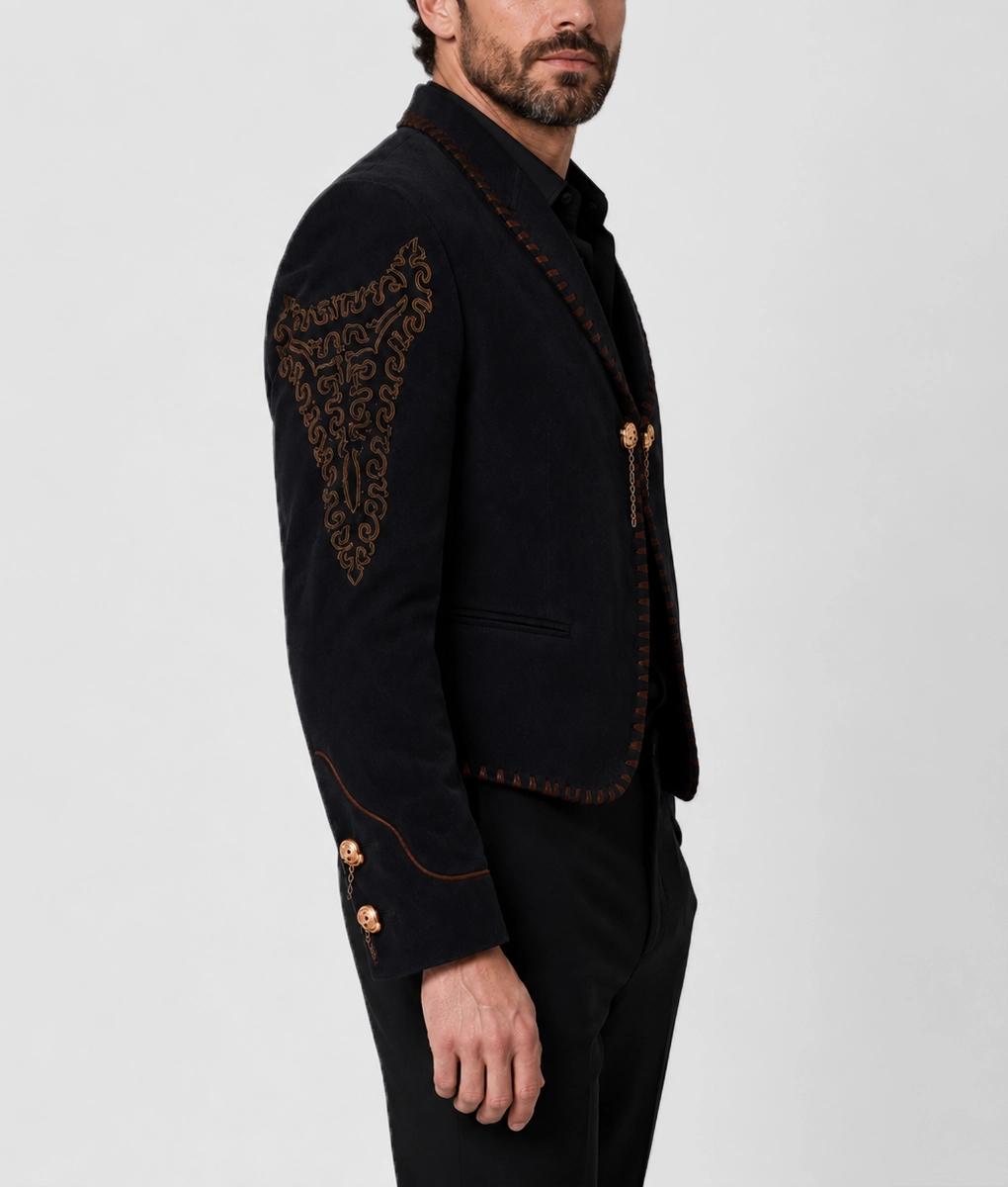 Once Upon A Time In Mexico El Mariachi Jacket-Side