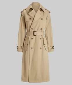 Rakim Mayers Beige Cotton Trench Coat-Generic