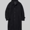 The Beauty Evan Peters Wool Trench Coat-Generic
