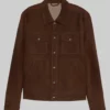Wild Cards S02 Giacomo Gianniotti Suede Jacket-Generic
