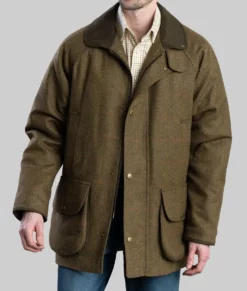 Will Trent Ramon Rodríguez Wool Blend Jacket-Front View