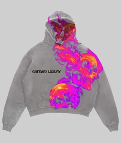 Gateway Luxury Pullover Hoodie-Front