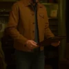 The Last of Us Pedro Pascal Brown Jacket-Side