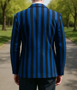 Wednesday S02 Isaac Ordonez Striped Blazer-Back