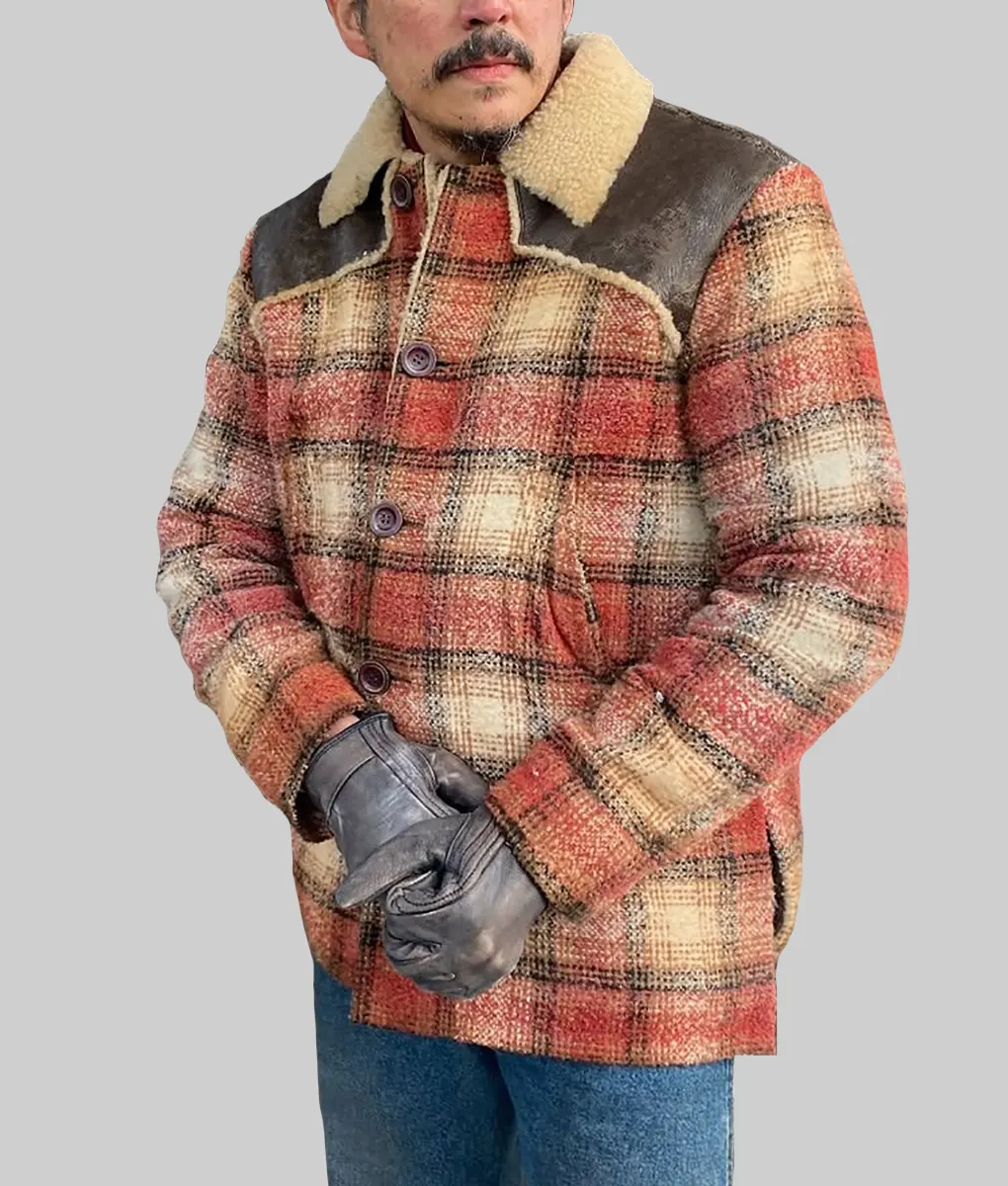 The Last of Us Gabriel Luna Plaid Jacket-Side