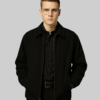 Brandon Men's Black Cotton Jacket - Clearance Item-FrontView