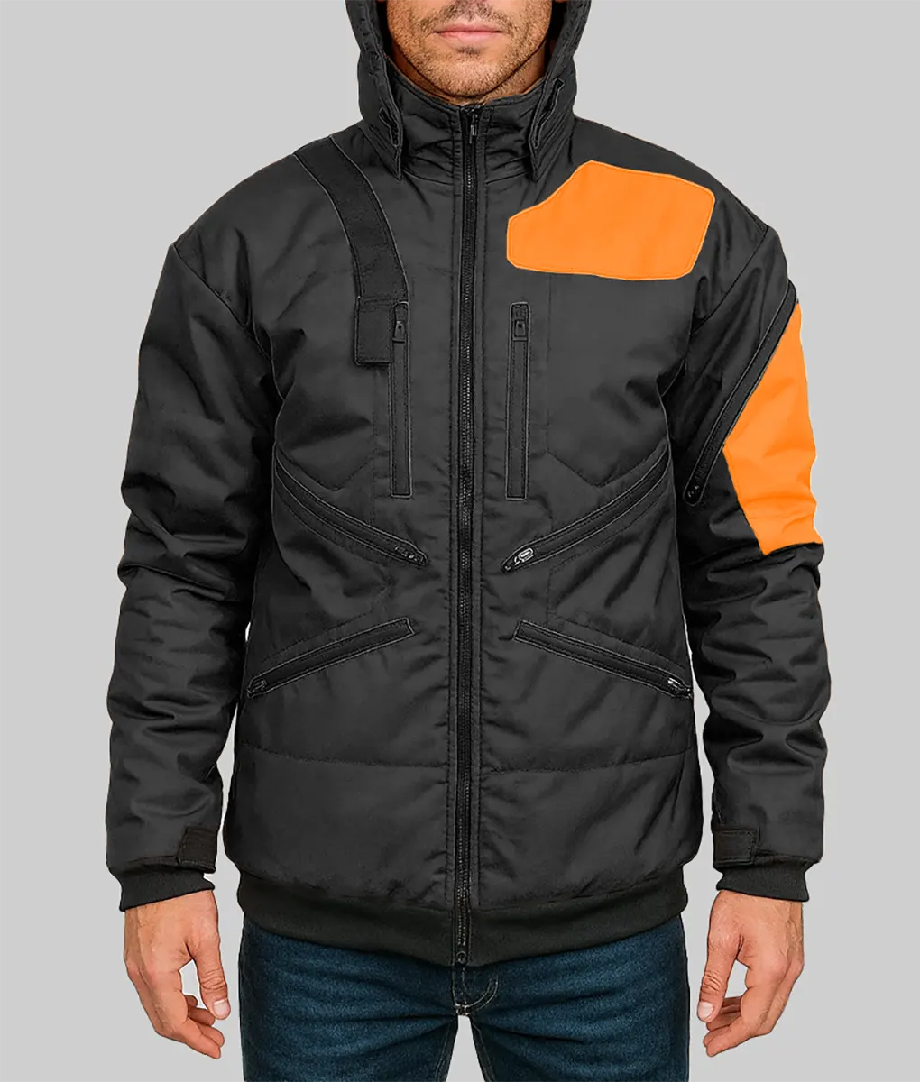 Death Stranding 2 Black Hooded Jacket | NYC Jackets