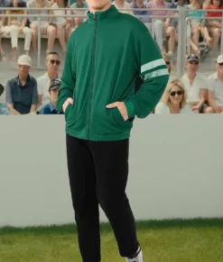 Happy Gilmore 2 Adam Sandler Green Jacket-Side