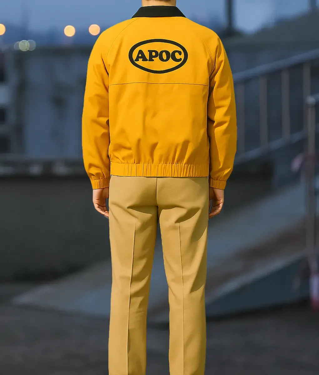 Jungkook Euphoria Yellow Jacket Bomber Jacket Apoc Jungkook Jacket