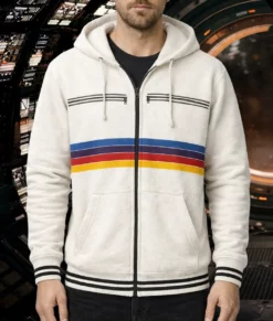 Project Hail Mary Ryan Gosling Zipper Hoodie-Front