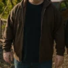 Adulthood Josh Gad Brown Hoodie-Front