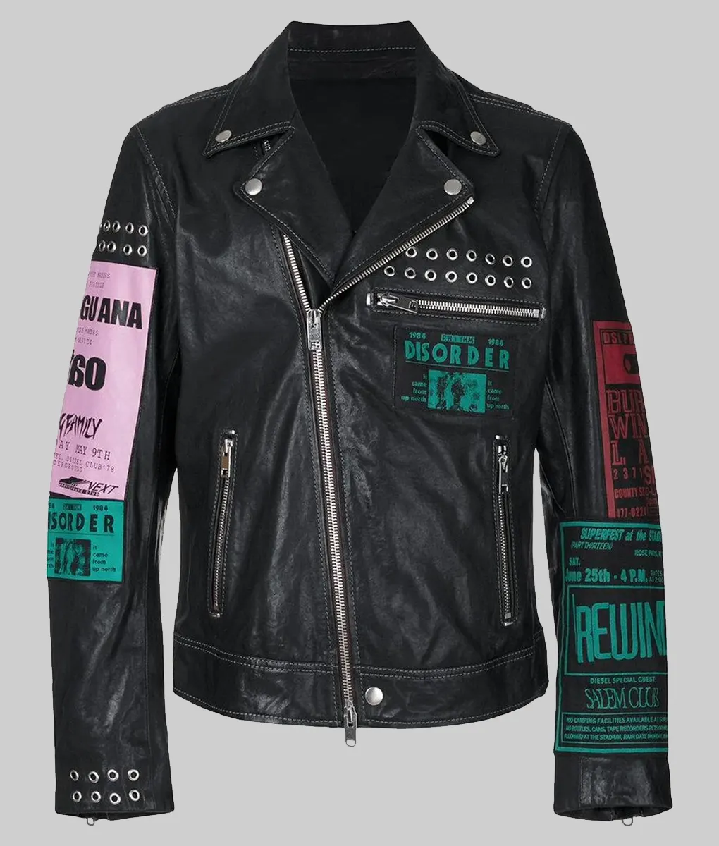 Bloody Valentine Megan Fox Black Leather Double Rider Jacket