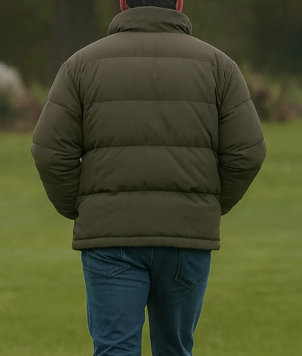 Chris Hemsworth Limitless Green Puffer Jacket | NYC Jackets
