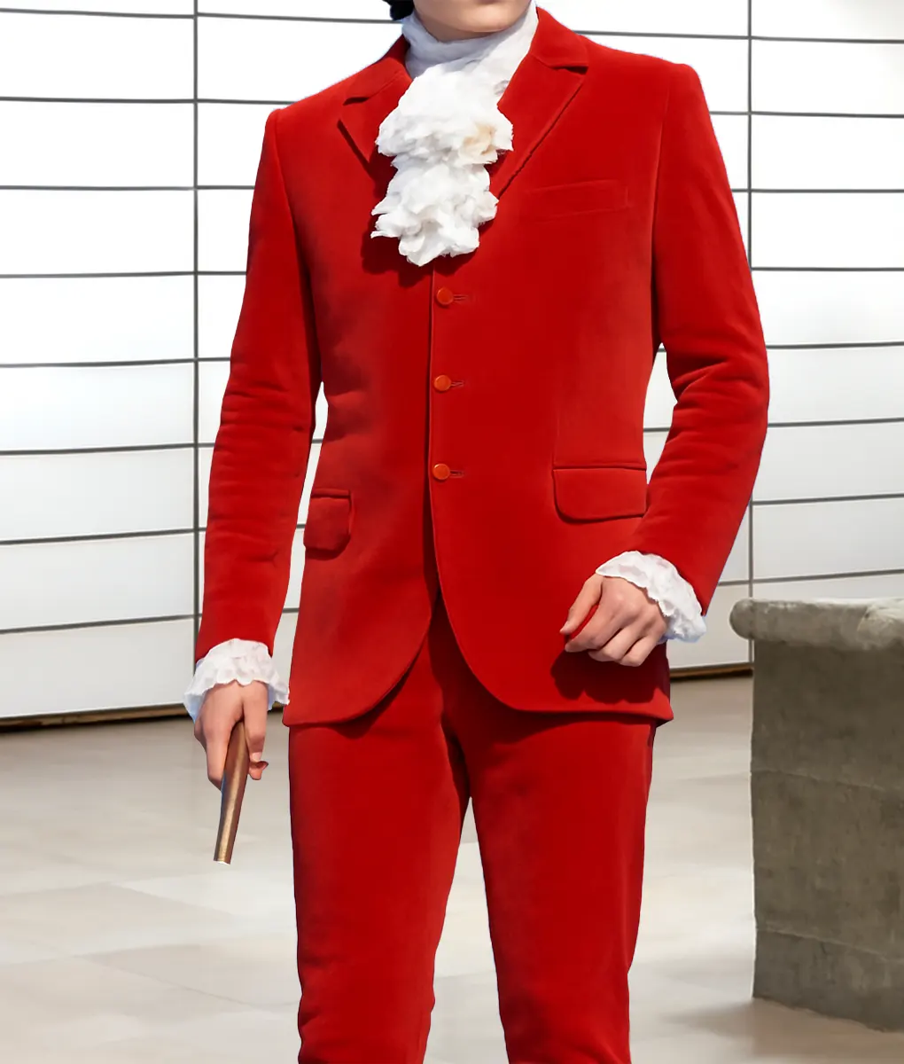 Mike Myers Austin Powers Red Suit-Front