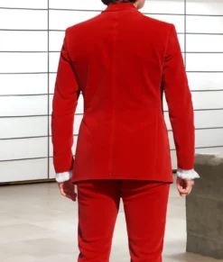 Mike Myers Austin Powers Red Suit-Back
