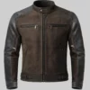 Mortal Kombat 2 Karl Urban Leather Jacket-Front
