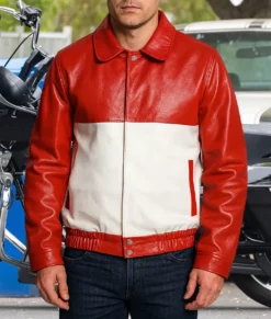 Colson Baker MGK Lost Americana Bomber Jacket-Front