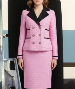 Jackie kennedy Pink Suit-Front