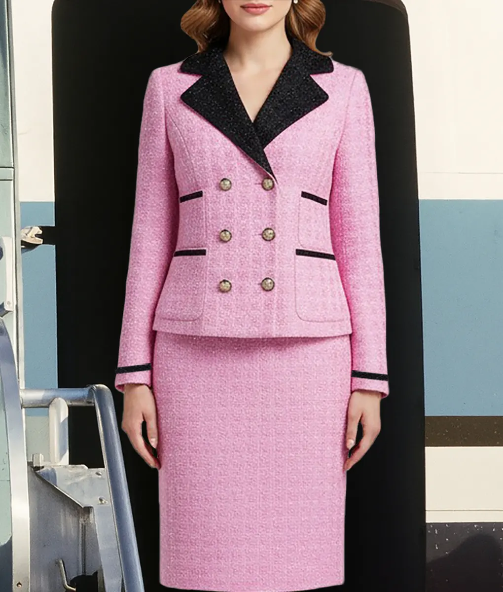 Jackie kennedy Pink Wool Suit | NYC Jackets Jackie kennedy Pink Wool Suit | NYC Jackets