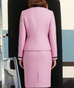 Jackie kennedy Pink Suit-Back