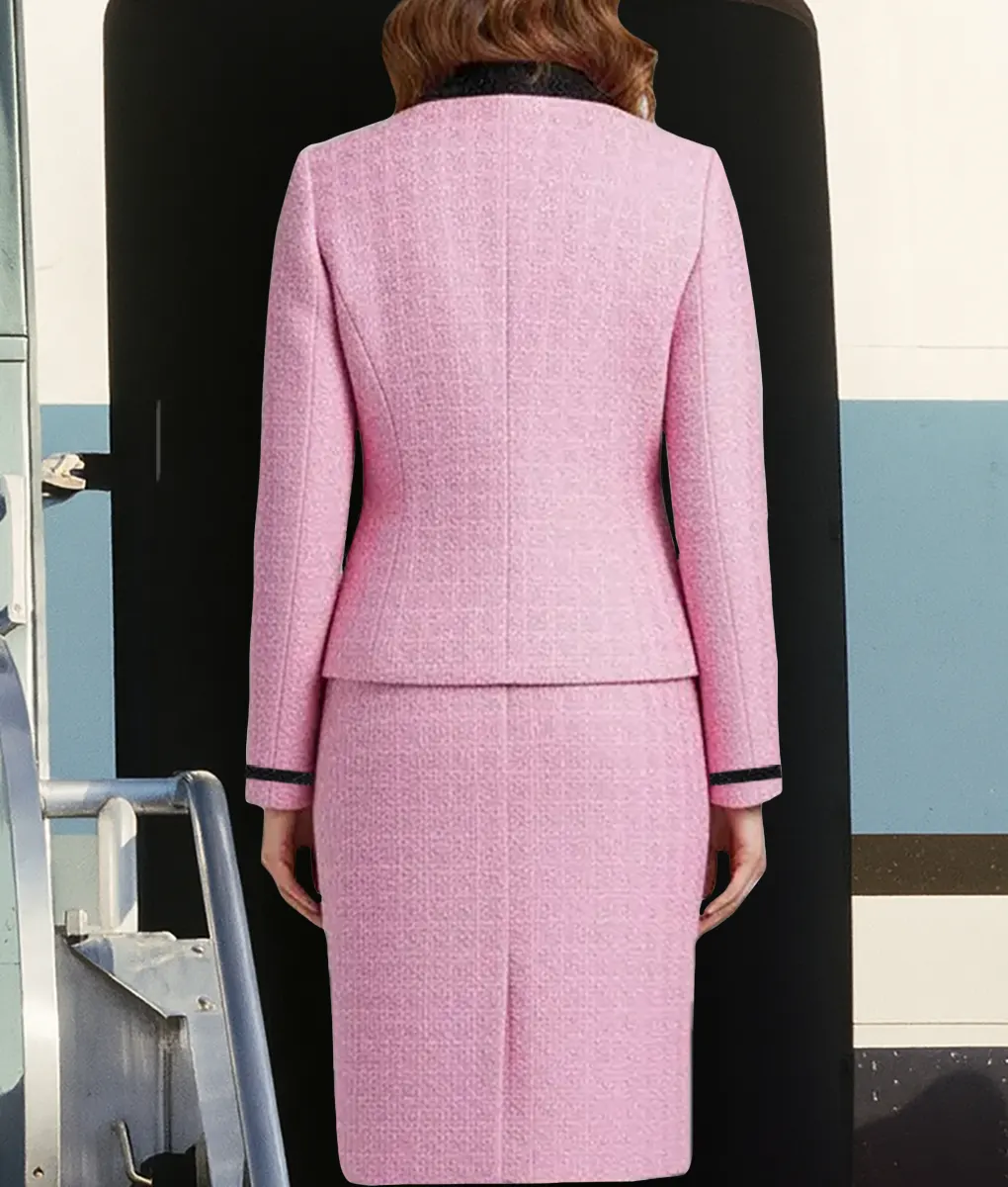 Jackie kennedy Pink Wool Suit | NYC Jackets
