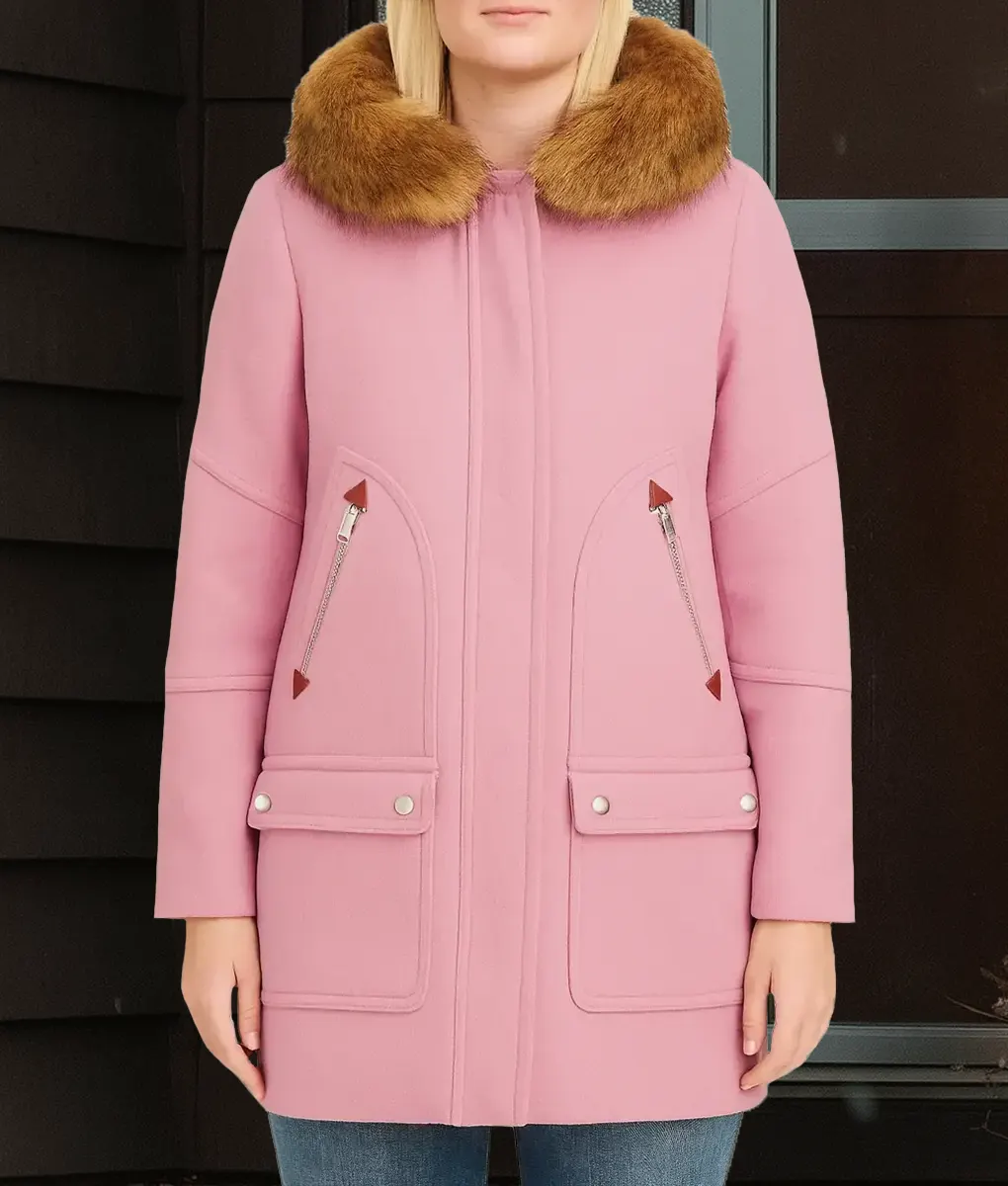 Nikki Rodriguez My Life with the Walter Boys Jackie Howard Parka Coat