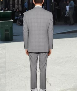 Pee Wee Herman Grey Suit-Back