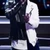The Voice S27 Divighn Two Tone Biker Jacket-Front