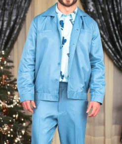 Christmas Vacation Randy Quaid Cotton Jacket-Front