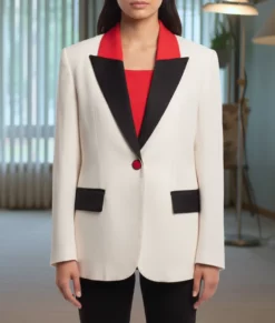 Christy Sydney Sweeney Blazer-Front