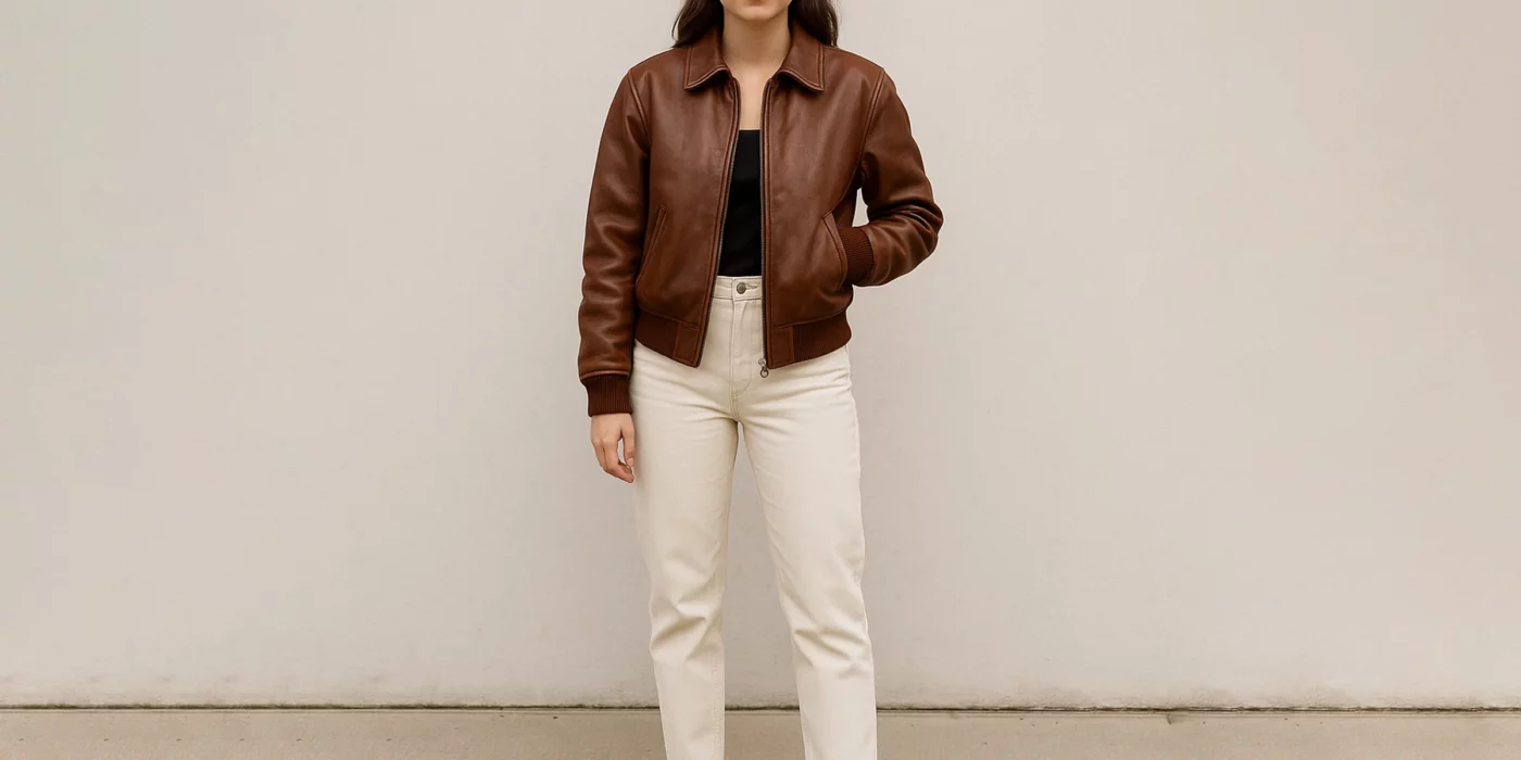what to wear with a bomber jacket female