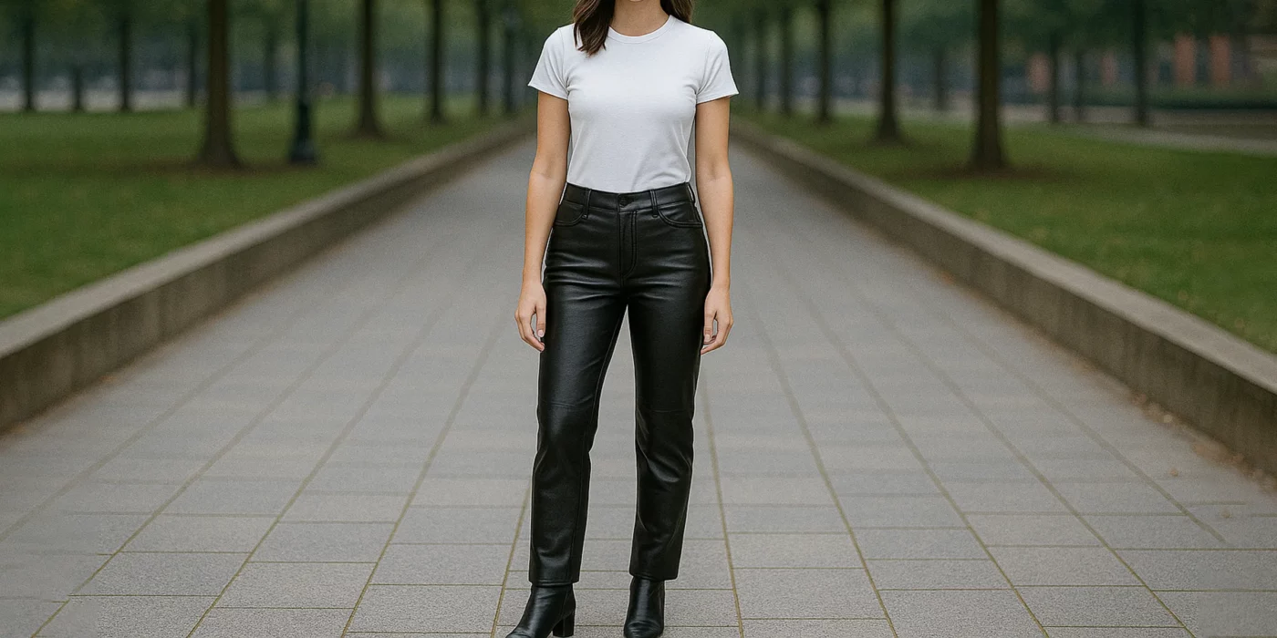 leather pants outfit