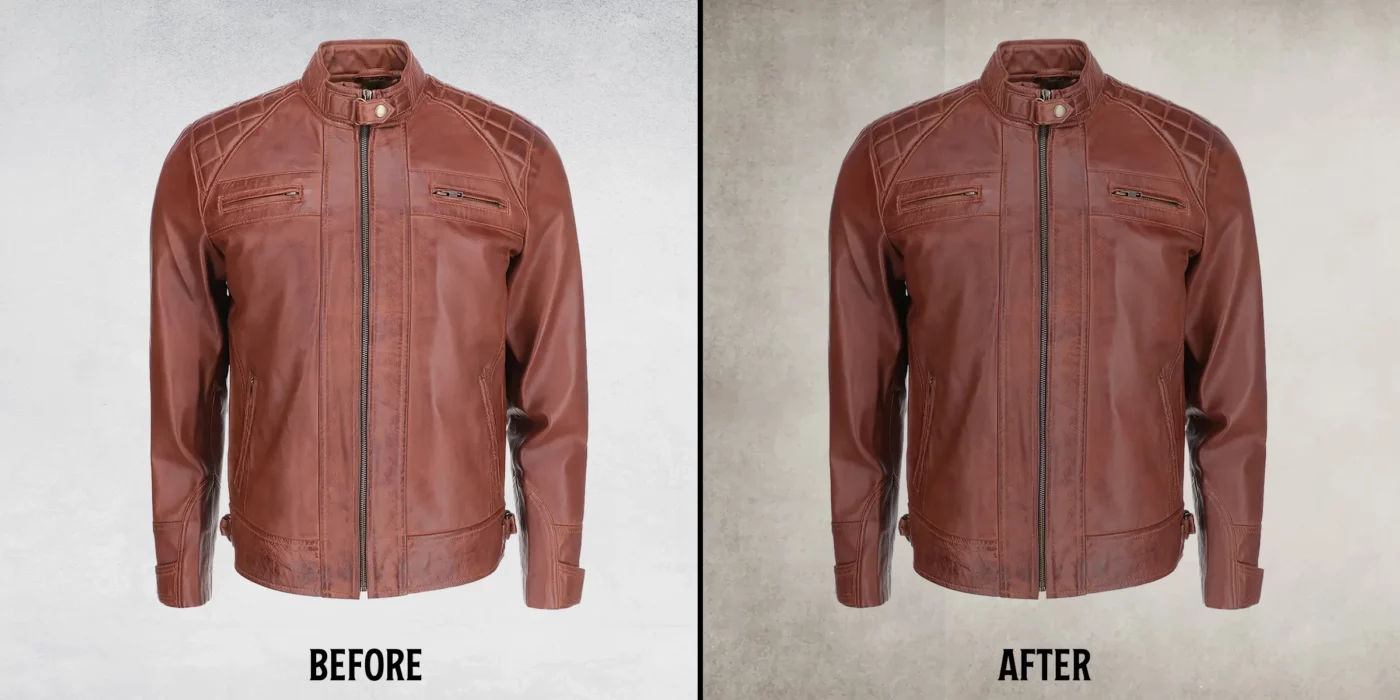how to darken leather