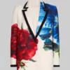 Luna Women's Floral Blazer - Clearance Item-Front