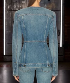 The Voice S28 Kelsea Ballerini Denim Jacket-Back