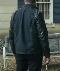 Tulsa King S03 Sylvester Stallone Black Jacket-Back