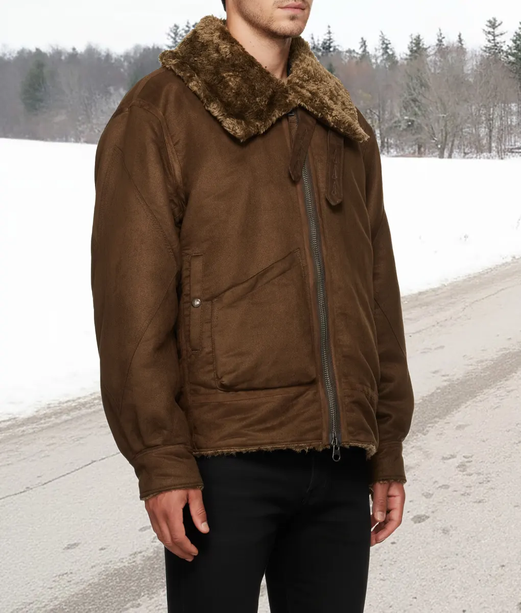Joe Jonas A Very Jonas Christmas Movie Bomber Jacket | NYC Jackets