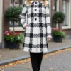 Desperate Housewives S05 Nicollette Sheridan Wool Coat-Front